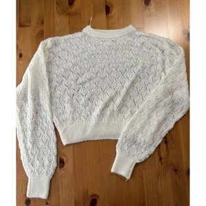 Girls' H&M‎ Crochet Cropped Top Size 16/18